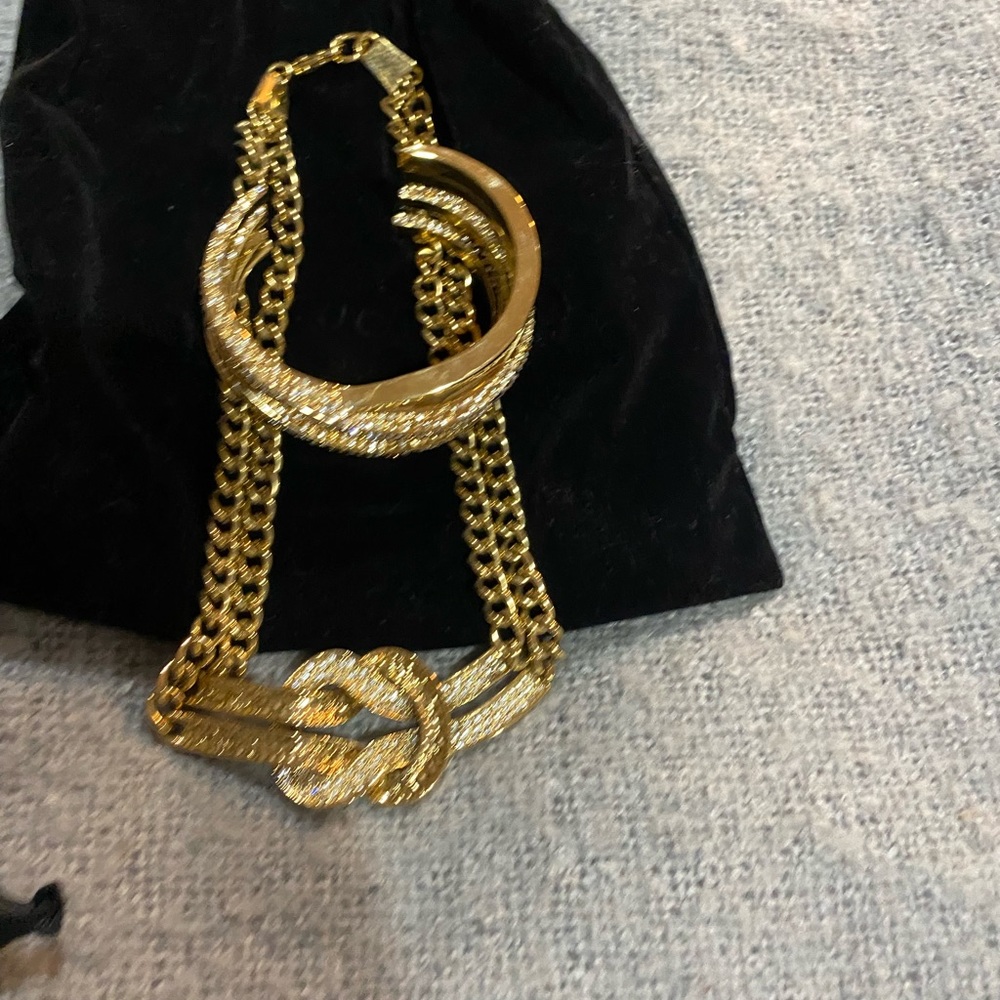 St John jewelry pieces. Worn once - Picture 8 of 10